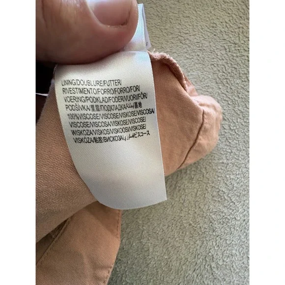 FARM Rio for Anthropologie Rose Pink Puff Sleeve V Neck Mini Dress XL - Picture 7 of 9